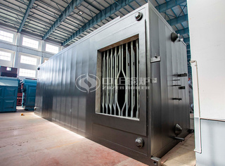 永乐高SZS燃气锅炉水管结构容量更大