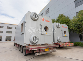 永乐高燃气热水锅炉实现河南范县集中供暖新纪元