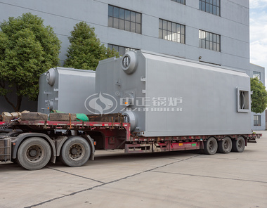 中正两台14MW燃气热水锅炉发往河南范县