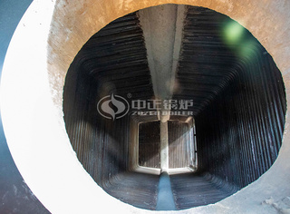 永乐高SZS燃气锅炉炉膛接纳全膜式壁结构气密性好