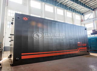 永乐高SZS燃气锅炉低氮环保热效率高