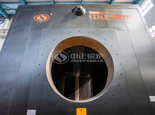 永乐高SZS燃气锅炉燃烧器装置部位