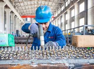 专业厂家永乐高锅炉集箱保温钉装置