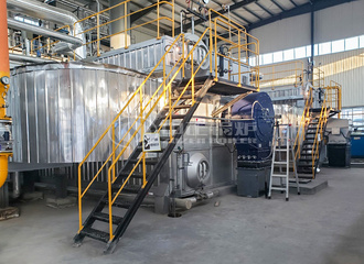 潍坊滨投热力40吨SZS系列冷凝式燃气蒸汽锅炉项目