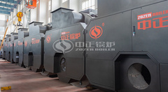 专业锅炉厂家永乐高锅炉室内制品库展示