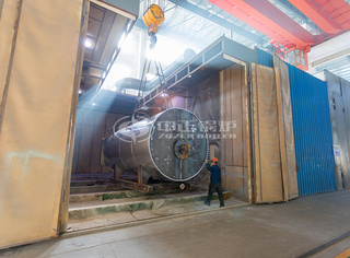 永乐高燃气锅炉喷漆工艺严酷外观细腻防腐性好