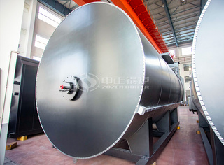 永乐高20吨燃气锅炉外包装细腻品质高