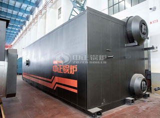 永乐高SZS系列整装式燃气过热蒸汽锅炉