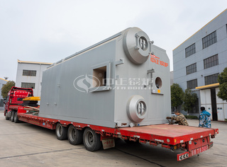 永乐高SZS10吨燃气过热蒸汽锅炉