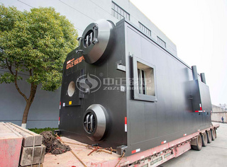 永乐高燃气过热蒸汽锅炉结构设计合理