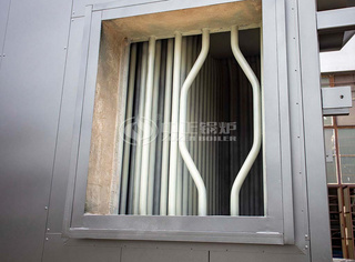 永乐高SZS燃气锅炉烟道出口