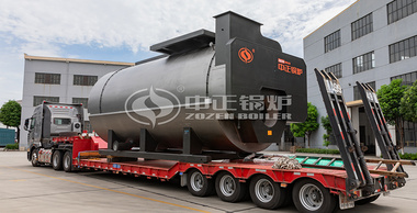 中富饮料WNS系列燃气蒸汽锅炉项目