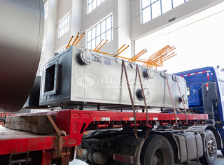 永乐高常压燃气热水锅炉节能冷凝器配套出厂