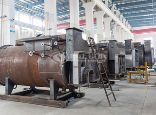 未举行外包装工序的永乐高WNS燃气锅炉本体