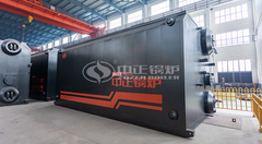 15吨燃气热水锅炉选永乐高锅炉节能环保更显著