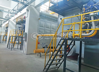 兰州金港城SZS系列29MW燃气热水锅炉供热项目