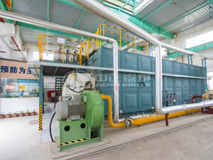 25吨SZS系列冷凝式燃气蒸汽锅炉项目（三五三三印染厂）