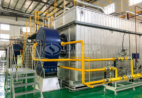 35吨SZS冷凝式燃气蒸汽锅炉项目（飞鹤乳业）