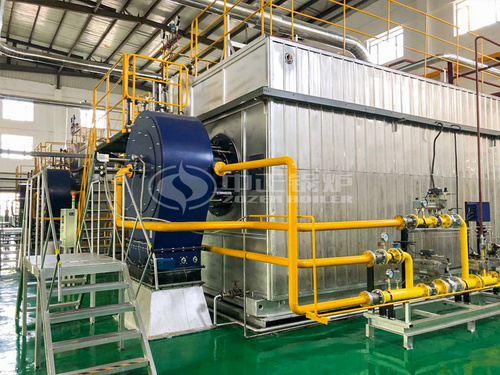 35吨SZS冷凝式燃气蒸汽锅炉项目（飞鹤乳业）