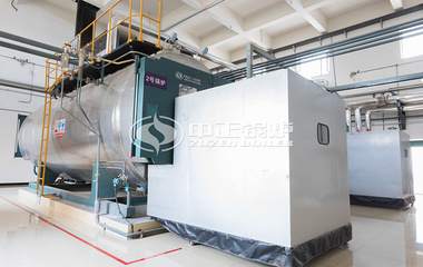 国药集团10吨WNS系列燃气锅炉项目