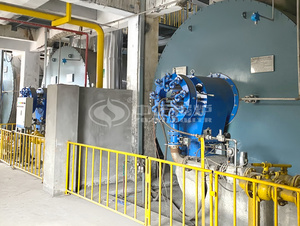 江苏恒通印染1000万大卡YQW系列燃气卧式导热油锅炉项目