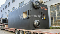 滨华新材料SZS系列10吨轻柴油蒸汽锅炉项目