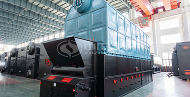 万佳包装8吨SZL系列生物质蒸汽锅炉项目