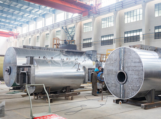 永乐高WNS燃油燃气锅炉不锈钢镜面外观