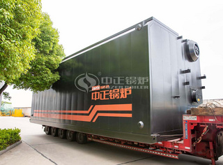 永乐高水管式燃气热水锅炉