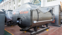 4吨燃气蒸汽锅炉WNS系列南峰食品项目
