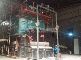 印度尼西亚10吨燃煤蒸汽锅炉建材行业项目
