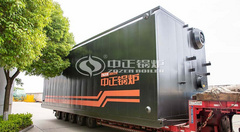 永乐高燃气热水锅炉启程发往项目现场