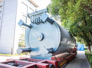 永乐高立式燃气导热油锅炉发货中