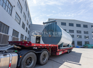 永乐高燃气导热油锅炉整装出厂