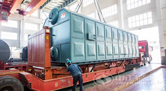 永乐高链条炉排锅炉发往巴基斯坦