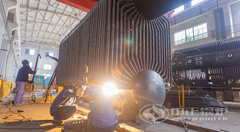 蒸汽锅炉品牌永乐高锅炉生产有序