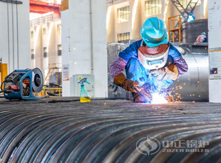 永乐高一线员工不惧严寒酷暑专心造锅炉