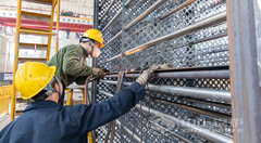 在线寓目威客电竞WNS系列燃气锅炉生产场景