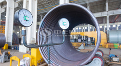 威客电竞燃油燃气导热油锅炉水压试验