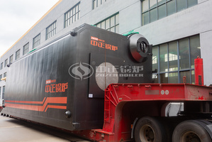 中正燃气蒸汽锅炉发往陕西煤化咸阳新型热能有限公司