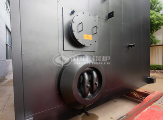 永乐高SZS燃气蒸汽锅炉锅筒磨练便捷