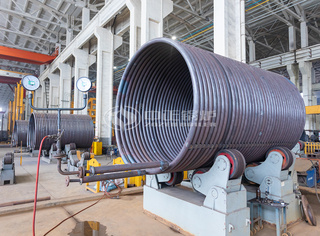 永乐高导热油锅炉受压元件圆盘管