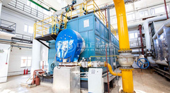 永乐高燃气供暖锅炉天津新城供热站项目现场实况