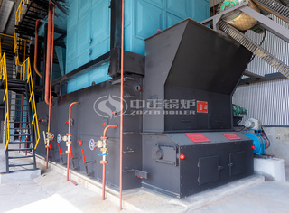 生物质锅炉底座燃烧器为链条炉排