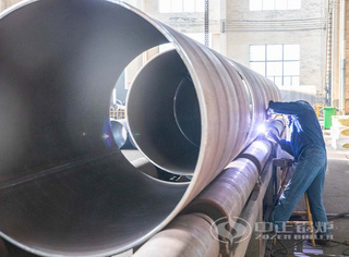 永乐高锅炉锅筒校圆