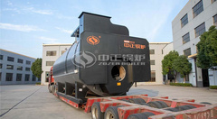 永乐高25吨WNS燃气锅炉发往贵州国台酒庄