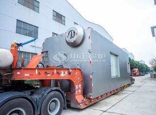 永乐高SZS燃气蒸汽锅炉本体