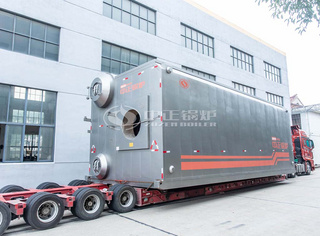 SZS燃气蒸汽锅炉受热面积大热效率高