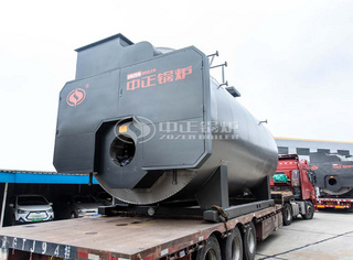 永乐高燃气锅炉发往天津