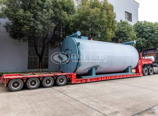 在装载发货的历程中，永乐高团队严酷凭证标准操作，确保导热油锅炉的清静性